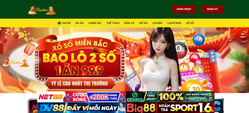 Giới thiệu 1 Hay88 là nền tảng cá cược trực tuyến được xây dựng theo định hướng đa dịch vụ